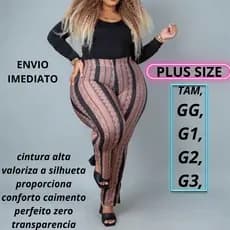 Calça feminino boca de sino flare legging estampado cintura alta plus size bailarina