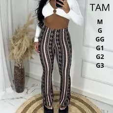 Calça feminino estampado boca de sino flare legging plus size cintura alta bailarina