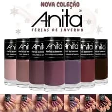 ESMALTE ANITA  Ferias de Inverno Kit 7 Esmaltes Nova Coleção