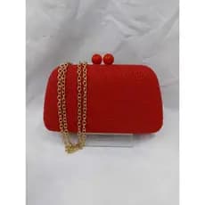 Bolsa Clutch de Palha Trançada Colorida Angulada