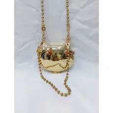 Mini Bolsa de Metal Gatinho