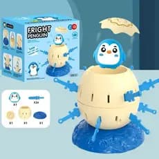 Brinquedo Jogo Pinguim  azul Diversão Para Crianças Jogo de MesaTabuleiro