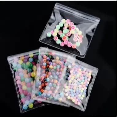 Sacos Plásticos Transparentes Pequenos Armazenar Joias Bijuterias 4x6cm – Kit 20 Unidades