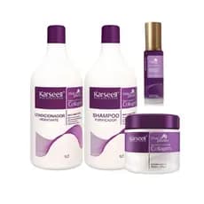 kit Matizador Platinum Cabelos Loiros Kit 4 Produtos Cabelos Loiro Branco Grisalho