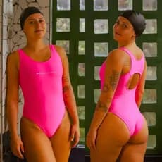 MAIÔ FEMININO NATAÇÃO HIDROGINÁSTICA ESPORTES TREINOS PRAIA Mobilidadii Pink