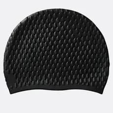 Touca de natação em silicone adulto Mobilidadii profissional.