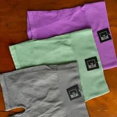 Shorts Feminino Academia Canelado com Cintura Alta Zero Transparência em Poliamida