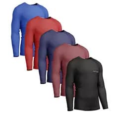 Kit 3 Camisa Térmica Proteção Uv 50+ Segunda Pele