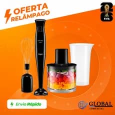 Mixer Elgin Turbo Chef 3 em 1 - Triturador de Alimentos e Batedor