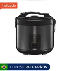 Panela De Arroz Elétrica 127v Elgin Visio Glass 10 Xícaras