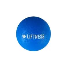 BOLA DE LACROSSE YOGA PILATES 6x6CM RELAX AZUL