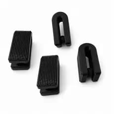 Kit 4 Suportes de Toalha para Banheiro Fixação Simples Organizador Compacto Toalha Banho Rosto Suporte Parede Banheiro
