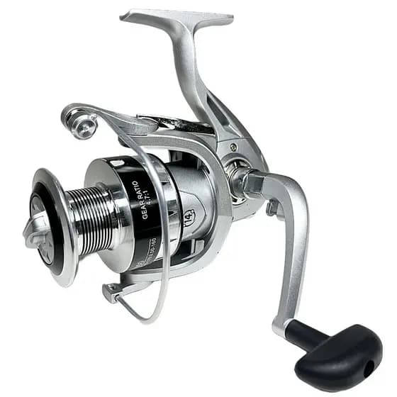 Molinete De Pesca Alto Mar TE 5000 - 14 Rolamentos Drag: 14kg - Rec.: 4.7:1 - Carretel Em Aluminio