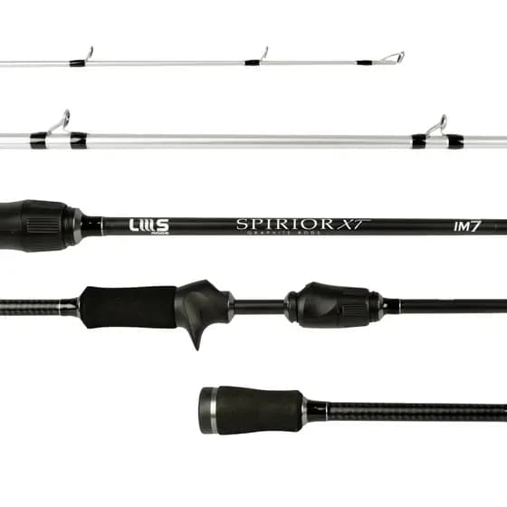 VARA DE PESCA PESCARIA CARRETILHA LUMIS SPIRIOR CAST XT 1.76M 08-20lb - CARBONO TORAYCA IM7 - PESCA ESPORTIVA - TUCURANE