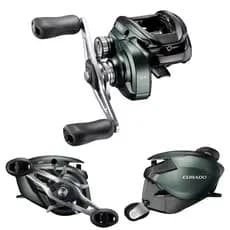 CARRETILHA DE PESCA SHIMANO CURADO M 200/201 XG - 7 ROLAMENTOS - DRAG:5.5KG - 8.5:1