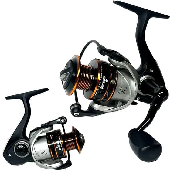 MOLINETE DE PESCA SAINT ULTRA LIGHT TARGUS 2000 - 5 ROLAMENTOS - DRAG:3.5KG - ALUMINIO