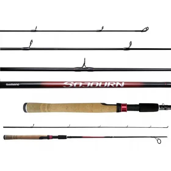 VARA PARA MOLINETE SHIMANO SOJOURN 6'0" (1.83M) 6-12LB - 2 PARTES
