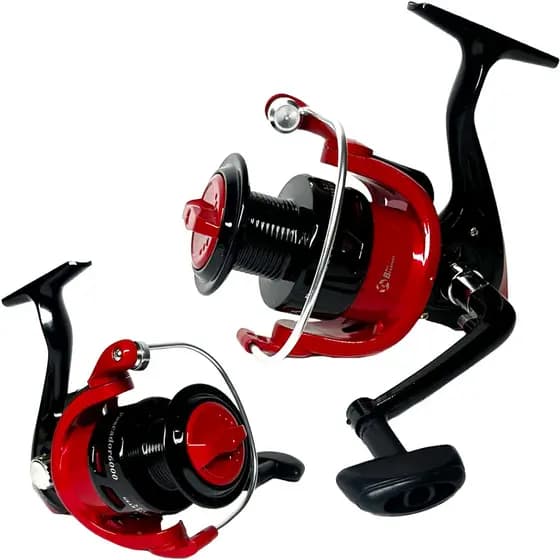 MOLINETE DE PESCA PESADA SAHARA PESCADOR 6000 - 3 ROLAMENTOS - DRAG: 8KG