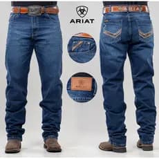 calça jeans country masculina king farm modelo americano 100% algodão