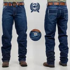 Calça country ariat rodeio Américana laço cowboy cut Ariat yellow stone jeans