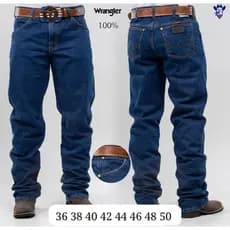 Calça country masculina wangler 100%
