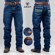 calça ariate 100 % algodão country
