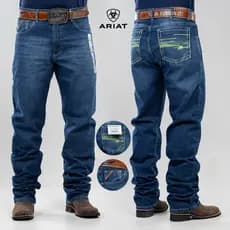 CALÇA COUNTRY  ARIAT,  KING F , RODEIO AMERICANA LACO COWBOY JEANS LANÇAMENTO