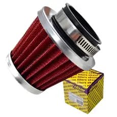 Filtro de Ar Esportivo Cônico Honda Cg 125 150 160 Fan Titan Yamaha Ybr 125 Factor Fazer 150 45mm