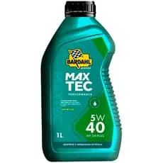 ÓLEO BARDAHL MAXTEC SINTÉTICO 5W40 SN 1 LITRO