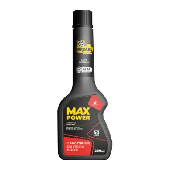 ADITIVO COMBUSTVEL BARDAHL MAX POWER OCTANE BOOSTER 200 ML