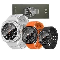 Smartwatch Relogio BW99ULTRA 1.43inch GPS NFC Whatsapp Gps Assistente De Voz Academia Corrida