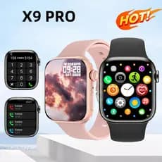 Relógio Smartwatch Original X9 Pro Série 45mm, GPS, NFC, Monitor de Pressão Arterial – São Paulo, Estoque Disponível