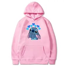 Moletom feminino fofo Moletom Rosa Feminino Moletom Com Goro Feminino