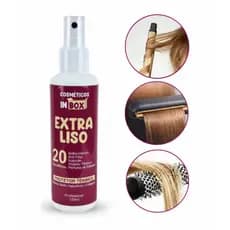 Protetor Térmico Spray Defrizante 20 em 1 Extra Liso Anti Frizz Fluido Finalizador 120ml