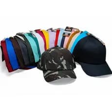 Kit 10 Boné Básico Unissex Infantil Liso Cores Com Ajuste Aba Curva