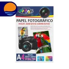 Papel  fotográfico adesivo 80g - Off Paper