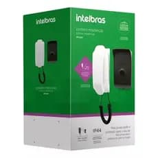 Excelente Porteiro Eletrônico com acionamento e alarme IPR 1010 Intelbras