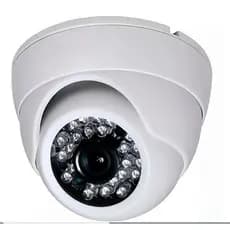 Câmera analógica universal Dome Metálica 4x1 Lente 2,8mm funciona em tudo.