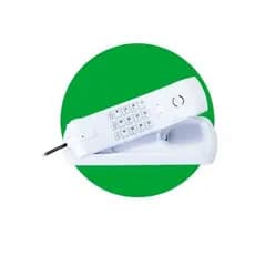Telefone Interfone Gondola com fio longo TC 20 Branco Intelbras