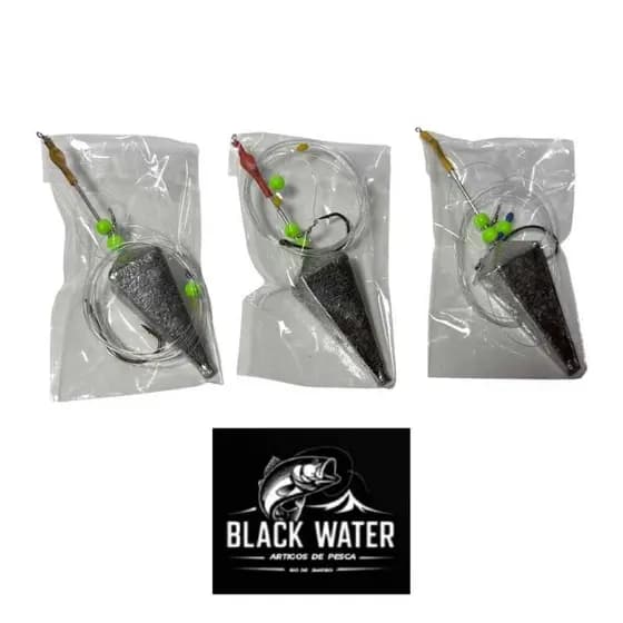 Kit Chumbada UFO para Pesca – 3 Unidades (90g, 110g, 125g) com Sistema de Pernada Direta