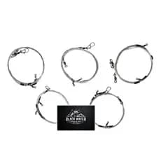 Kit 10 Chicotes de Pesca para 2 Pernadas com Destorcedor - Montagem Para Praia, Costão e Surfcasting -Promoção