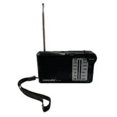 Mini Rádio Portátil Bandas AM e FM Recarregavel GT-150TG