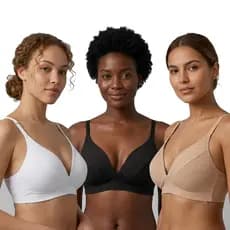 Sutiã com Bojo Molinho Feminino Sem Aro Top Canelado Alça Fina Regulável Fitness Macio