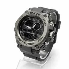 Relógio Masculino Esportivo Digital e Analógico C-Chock Estilo Militar Resistente Shock