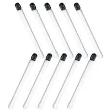 10 Prolongadores Rígidos Plástico p/ Bico Pneu 170mm Uso Caminhões