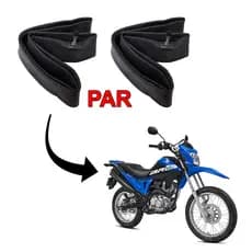 Par Câmaras De Ar Moto Bros Crosser Mj-17 e Mj-19 Aro 17 e 19
