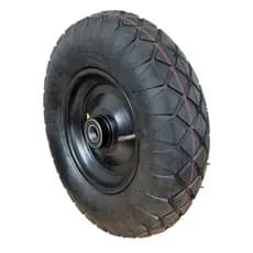 Roda 4.00-8 Completa C/ Pneu E Câmara Com Rolamento 6205 1