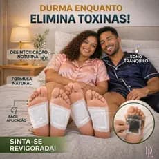 Kit Adesivo Para os Pés Relaxante Alívio da Tensão Detox Reduz Inchaço Antiestresse Confortável