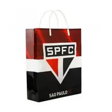 SACOLA PARA PRESENTES SÃO PAULO FUTEBOL CLUBE ORIGINAL 33x9x27 PROMOÇÃO