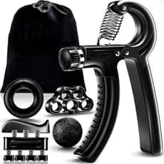 Kit Hand Grip Fortalecedor De Mãos Exercício para Dedo Punho Antebraço Fisioterapia com Contador